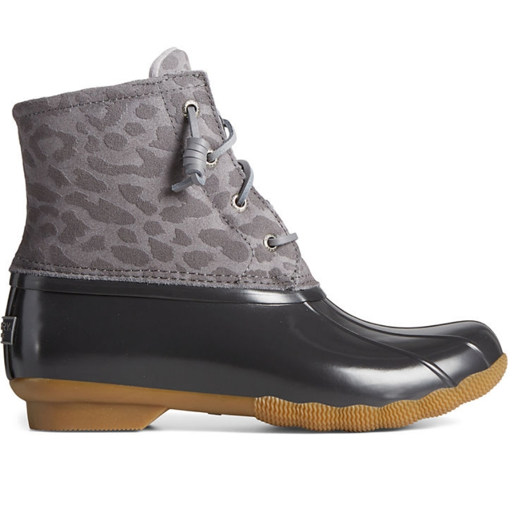 Sperry Saltwater Leopard Duck Boot